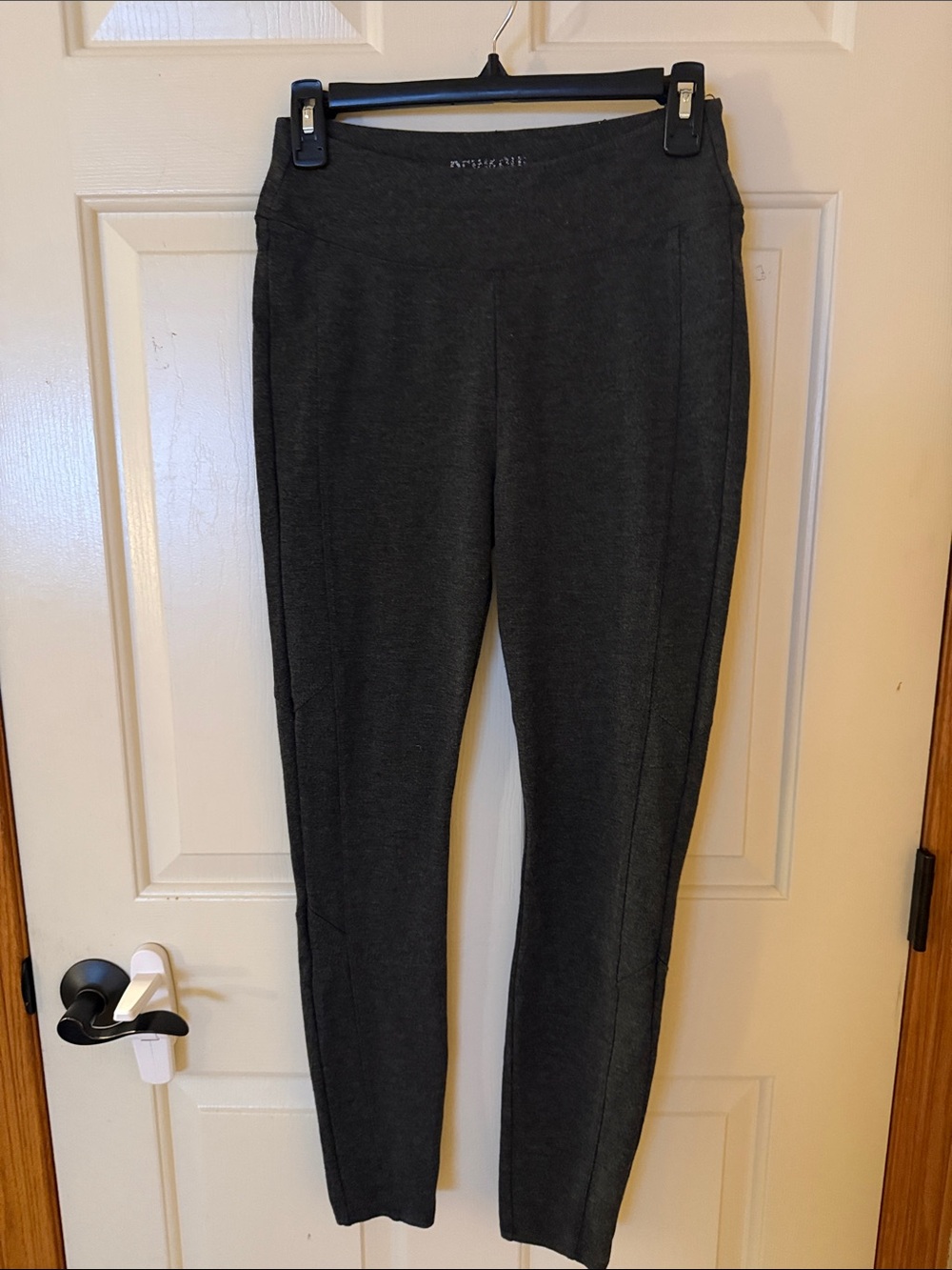Rewash Charcoal Gray Ponte High-Waist Leggings
